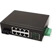 Roline Industrial Switch, 7X Rj-45, 1X Sc, unmanaged  21.13.1152 7611990176700