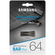 Samsung Bar Plus 64Gb Titan Gray  Muf-64Be4/Apc 8801643230739