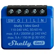 Shelly 1 Mini Gen3 Controller  Wifi/Bluetooth 3800235261576