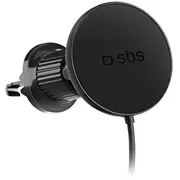 Sbs Tesuppmag15Wvent Viedtālruņa turētājs ar Bezvadu uzlādi  8018417468094