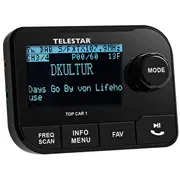 Telestar 5100001 radio Car Digital Black  560018 4262508450145 Wlononwcrsfrt