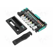Tools set screwdriver hex key,Phillips,slot,Torx 1/4  Wera.05004187001 05004187001