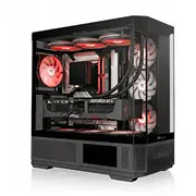 View 370 Tg Argb, Tower-Gehäuse schwarz, Tempered Glass x 3  Ca-11N-00M1Wn-00 4711658546333 212657