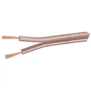 Wire loudspeaker cable 2X0.75Mm2 stranded Cca transparent  Sc-Cca2X0.75-Tr100 15018