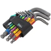 Wrench hex key-set Hex Plus,Spherical 9Pcs.  Wera.05133164001 05133164001