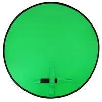 4Smarts Płótno Green-Screen Chroma-Key mocowane na uchwycie fotela średnica 110Cm 460516  4250774955846