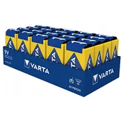 6Lr61/9V  baterijas Varta Industrial Alkaline Mn1604/4022 iepakojumā 20 gb. Bat9.Alk.vi20 3100001773792