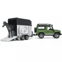 Vehicle Land Rover with horse trailer and figurine  Wnbrui0Cc002592 4001702025922 Br-02592