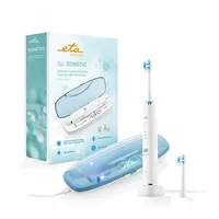 Eta  Sonetic Holiday Eta470790000 Toothbrush Rechargeable For adults Number of brush heads included 2 teeth brushing modes 3 Sonic technology White 8590393292851