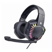 Gembird Gaming Headset with Led Light Effect Black  Ghs-06 8716309117418