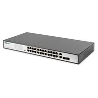 Digitus 24-Port Fast Etherent Poe Switch  4-Dn-95343 4016032451242