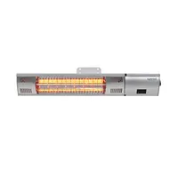 Sunred Heater Rd-Silver-2000W, Ultra Wall  Infrared 2000 W Silver Ip54 Rd-Silver-2000W 8717568089188