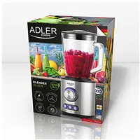 Adler Blender Ad 4078 Tabletop, 1700 W, Jar material Glass, capacity 1.5 L, Ice crushing, Stainless steel  5902934835763