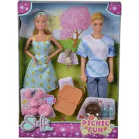Dolls Steffi Love and Kevin at the picnic  Wlsimi0Uc033584 4006592078683 105733584