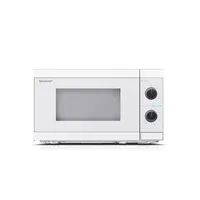 Sharp Microwave Oven With Grill Yc-Mg01E-C Free Standing, 800 W,  Grill, White En 4974019161860