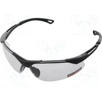 Safety spectacles Lens transparent Resistance to Uv rays  Lahti-L1500200 L1500200