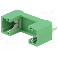 Fuse holder cylindrical fuses Tht 5X20Mm -3085C 6.3A green  Zhl77 Ptf/77