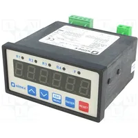 Counter electronical Led pulses -99999999999 supply Ip64  Sx-Sli-94/230Ac Slik-94-1521-1-4-001