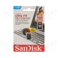 Pendrive Usb 3.2 256Gb R 130Mb/S Ultra Fit A  Sdcz430-256G-G46