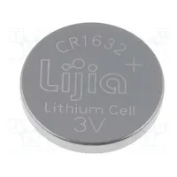 Battery lithium 3V Cr1632,Coin 120Mah non-rechargeable  Bat-Cr1632/Gmb Cr1632