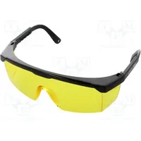 Safety spectacles Lens yellow Resistance to Uv rays  Lahti-L1500800 L1500800