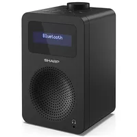 Sharp Dr-430Bk Digital Radio, Fm/Dab/Dab, Bluetooth 5.0, Midnight Black  Radio Fm radio Headphone out 4974019204536