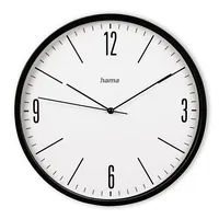 Wall clock Hama Elegante black  Quhamze00186445 4047443465412 186445