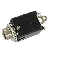 6.35Mm Female Jack Connector - With Switch Stereo  Ca044 5410329306830