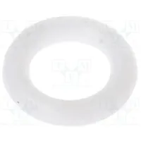 O-Ring gasket silicone Thk 1Mm Øint 3Mm white -60160C  O-3X1-Si-Wh 01 0003.00X 1 Oring 70Si White