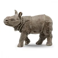 Young Indian Rhino Wild Life Figurine  Wfslhi0Uc014860 4059433527765 14860