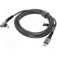 Cable Usb 2.0 C plug,USB angled plug 2M 480Mbps  Goobay-64660 64660