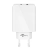 Goobay  61674 Dual Usb-C Pd Fast Charger 30 W 4040849616747