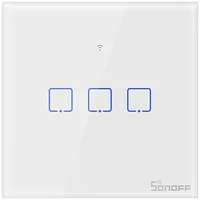 Smart Switch Wifi  Sonoff T0 Eu Tx 3-Channels Im190314011 6920075725230 019576