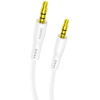 Audio cable Aux 3.5Mm jack Foneng Bm22 White  6970462516019 045565