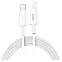 Cable Usb-C to / do Remax Marlik, 1M, 100W White Rc-175C  6972174158624 047505