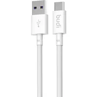 Usb to Usb-C cable Budi 5A, 1M White 157  6971536922552 050607