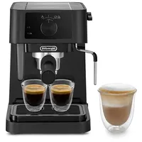 Delonghi  Coffee Maker Ec230 Pump pressure 15 bar Built-In milk frother Semi-Automatic 360 rotational base No 1100 W Black Ec230.Bk 8004399334571