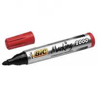 Bic permanent Marker Eco 2000 2-5 mm, red, 1 pcs. 000033  8209133-1 308612999971