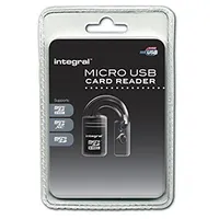 Integral Micro Sd Mini Usb Cardreader Incrmsdminiusb  0684623450192