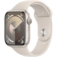 Smartwatch Apple Watch 9 Alu Case 45Mm starlight sports band M/ L Eu  195949030888