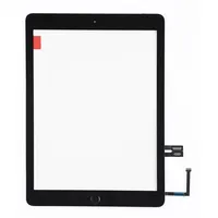 Touch screen iPad 2018 9.7 6Th black with Home button and holders Org  1-4400000012168 4400000012168