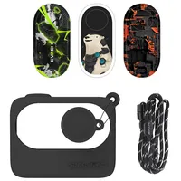 Protective Case Sunnylife for Insta360 Go 3 Black with stickers  054155