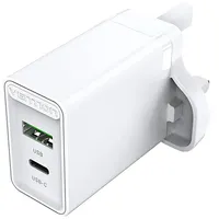 Usb-A, Usb-C Wall Charger Vention Fbbw0-Uk 18W/ 20W Uk White  056571