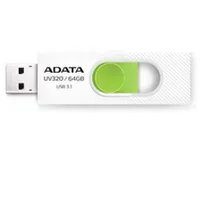 Adata Memory Drive Flash Usb3.1 64Gb / White Auv320-64G-Rwhgn  4-Auv320-64G-Rwhgn 4713218462831