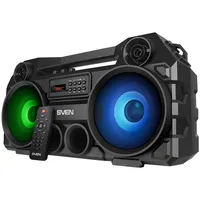 Speaker Sven Ps-580, black 36W, Tws, Bluetooth, Fm, Usb, microSD, Led-Display, Rc, 2000MaH  Sv-019105 16438162019102