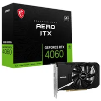 Msi Geforce Rtx 4060 Aero Itx 8G Oc  Nvidia 8 Gb Gddr6 Hdmi ports quantity 1 Pci Express Gen 4 x 4711377144520