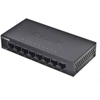 D-Link Dgs-108Gl Unmanaged Gigabit Ethernet 10/100/1000 Black  Dgs-108Gl/E 790069458583 Wlononwcrandm