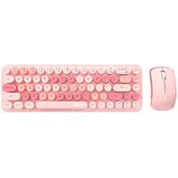 Wireless keyboard  mouse set Mofii Bean 2.4G Pink 4017099279596