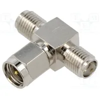 Adapter Sma socket x2,SMA plug 6Ghz 50Ω Contacts brass  Ct3674