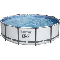 Rack pool Bestway 56950 Steel Pro Max 14 4,27 X 1,07 m 11 in 1 Round Grey  Bestway-56950 6942138983135 Wlononwcrazkt